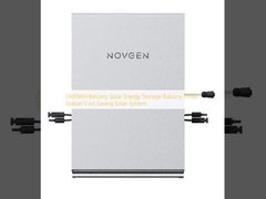 2400WH Balkon Güneş Enerjisi Depolama Balkon Elektrik Santrali Maliyet Tasarrufu Güneş Sistemi