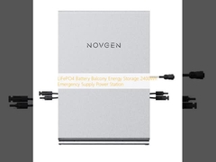 LiFePO4 Batarya Balkon Enerji Depolama 2400Wh Acil Durum Enerji Santrali