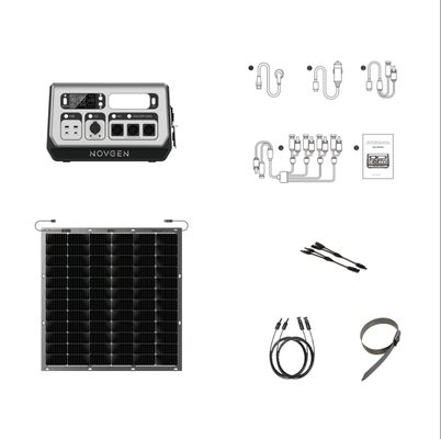 2048WH Taşınabilir Balkon Güneş Paneli Esnek Elektrik Santrali Güneş Paneli OEM / ODM