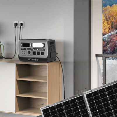 Balkon için çok yönlü taşınabilir enerji depolama sistemi 2200W 2048WH